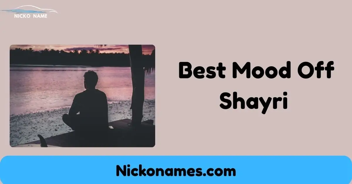 Best Mood Off Shayri in Hindi English Instagram | Sad Love Status | 2 Line Shayari 2025